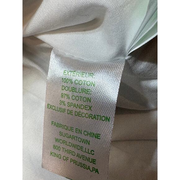 Lily Pulitzer Railee Shift Dress Resort White Floral Eyelet Size 10 - Picture 8 of 11